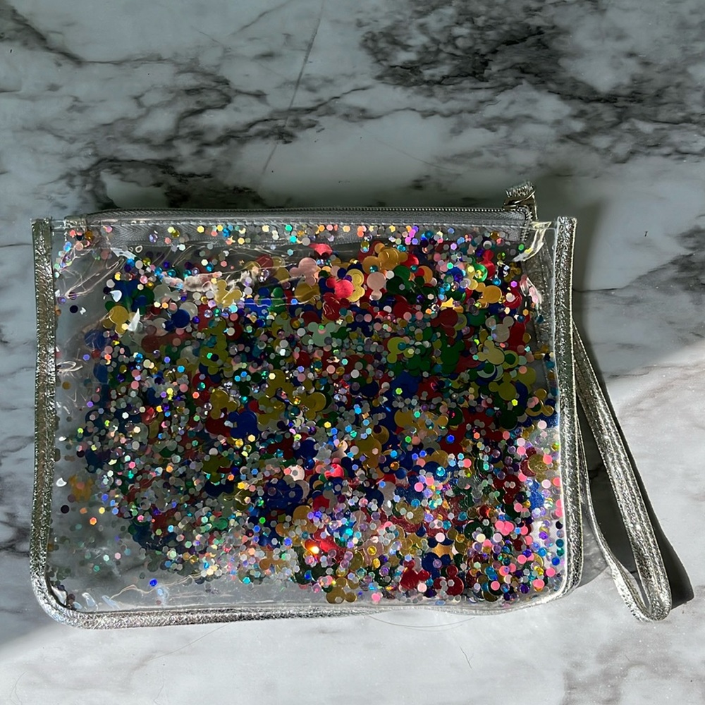 Disney clear clutch